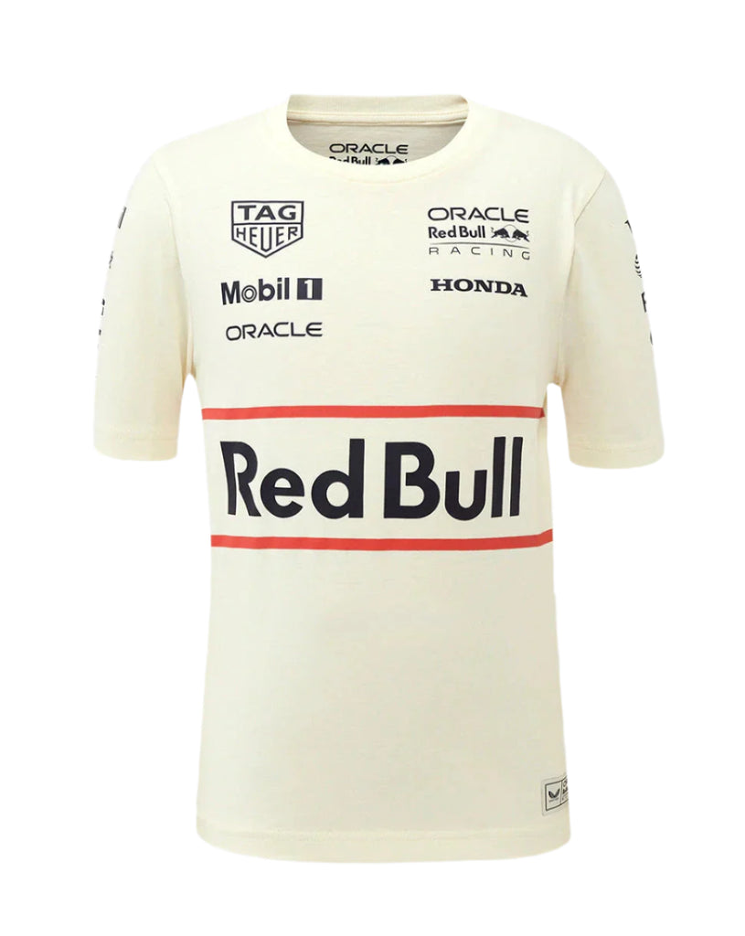 Red Bull Racing F1 Kids Heritage Team T-Shirt - Youth Egret T-shirts Red Bull Racing 
