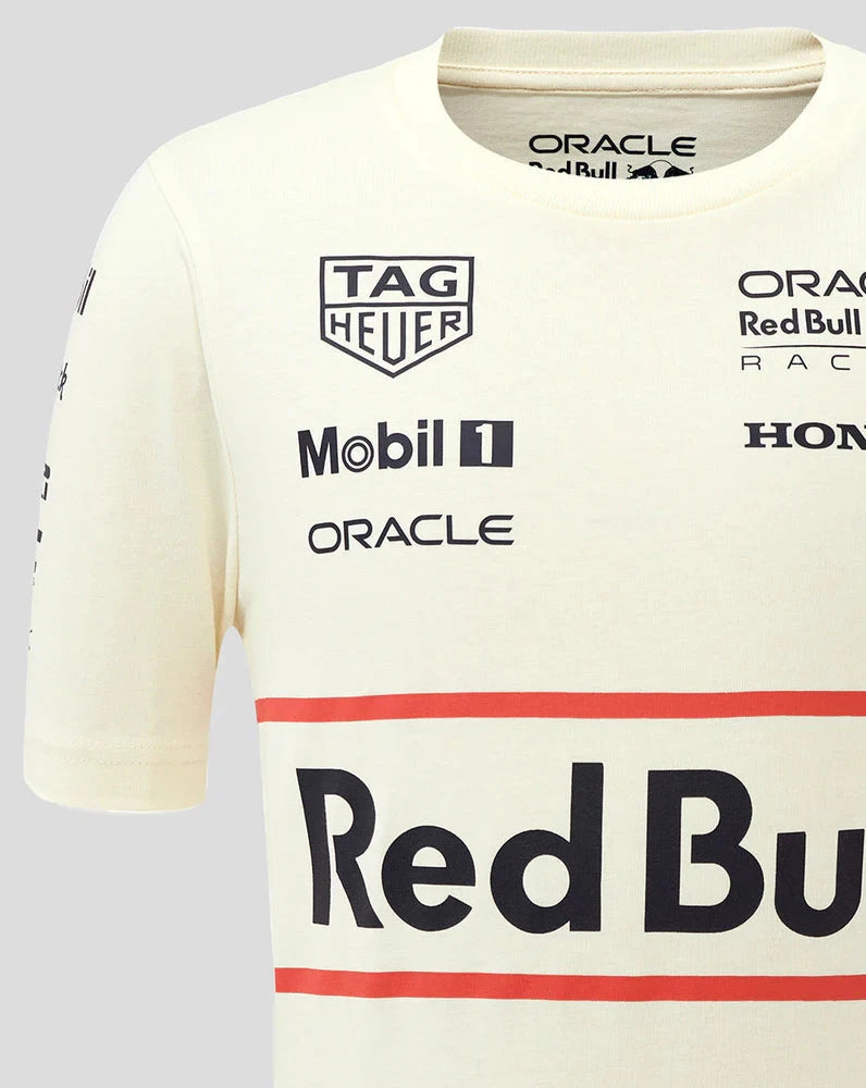 Red Bull Racing F1 Kids Heritage Team T-Shirt - Youth Egret T-shirts Red Bull Racing 
