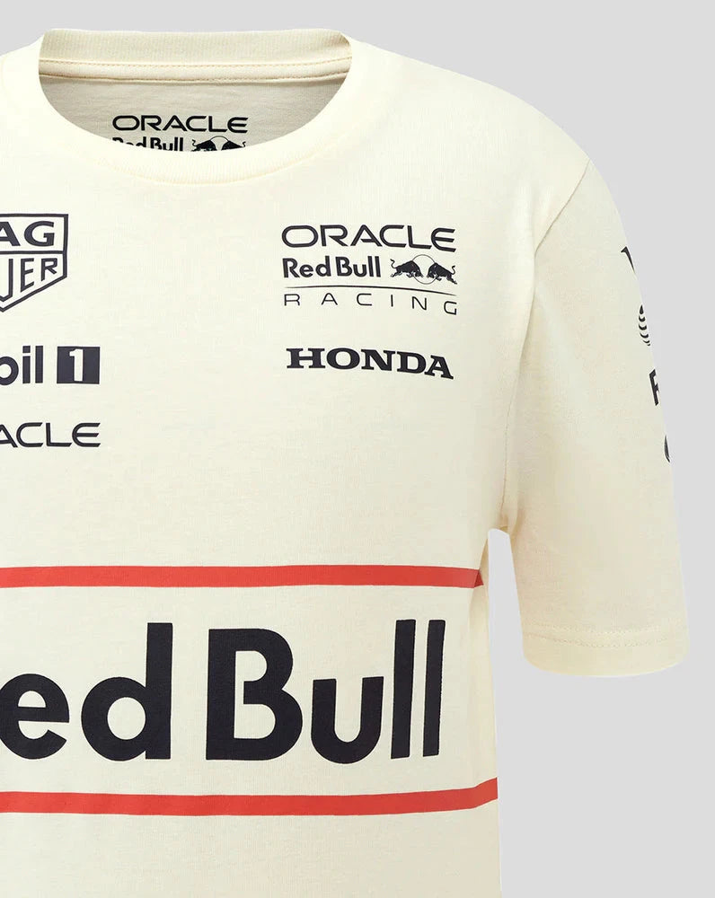 Red Bull Racing F1 Kids Heritage Team T-Shirt - Youth Egret T-shirts Red Bull Racing 