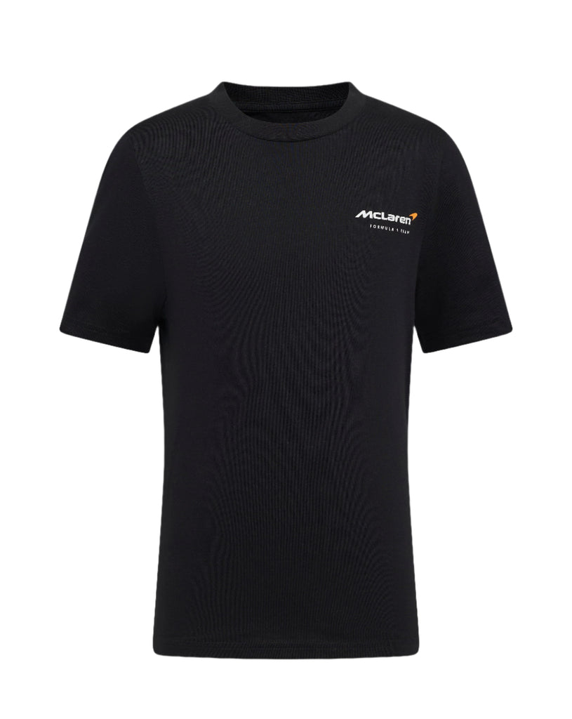 McLaren F1 Oscar Piastri Kids Driver T-Shirt- Youth Caviar Black T-shirts McLaren-Castore 