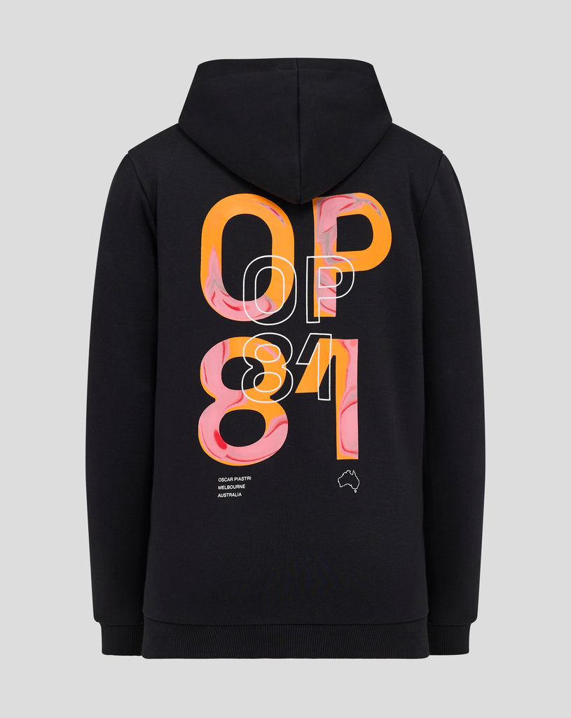 McLaren F1 Oscar Piastri Kids Driver Hoodie - Youth Caviar Black Hoodies McLaren-Castore 