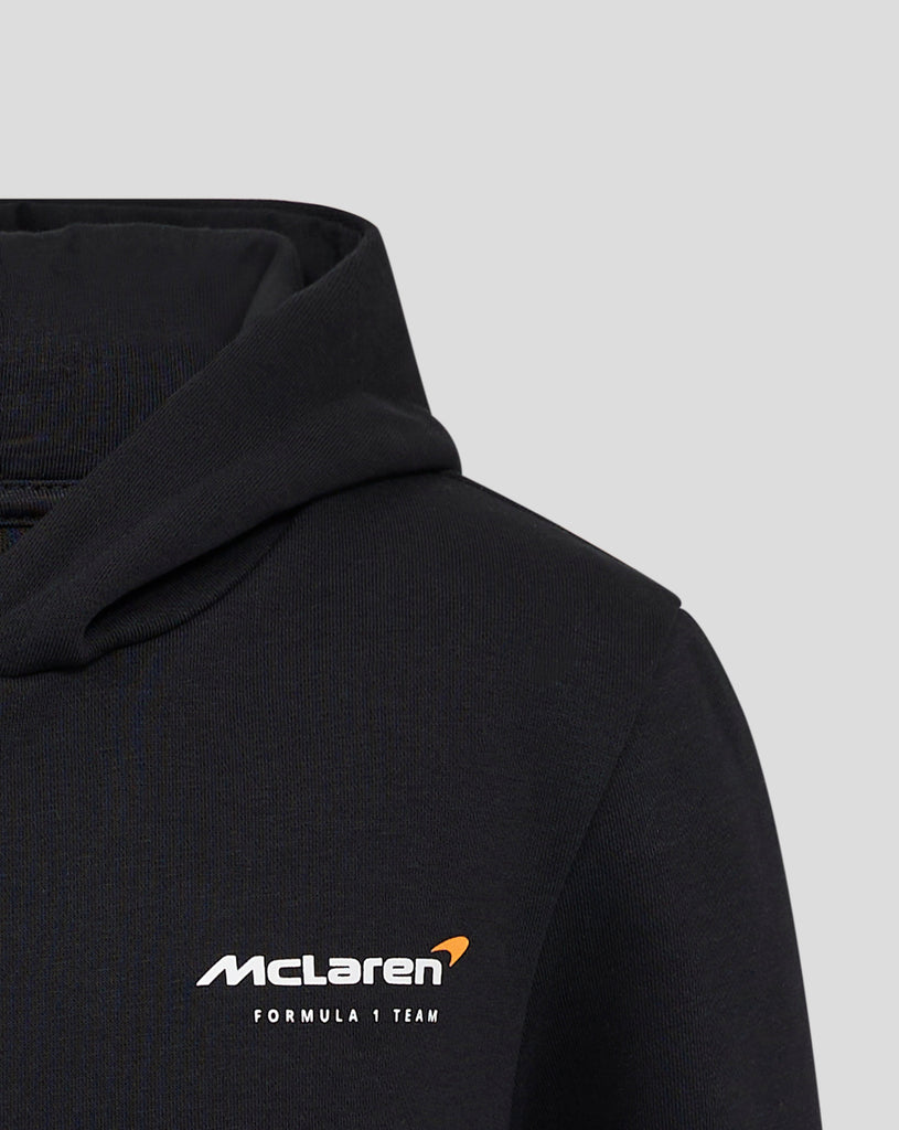 McLaren F1 Oscar Piastri Kids Driver Hoodie - Youth Caviar Black Hoodies McLaren-Castore 