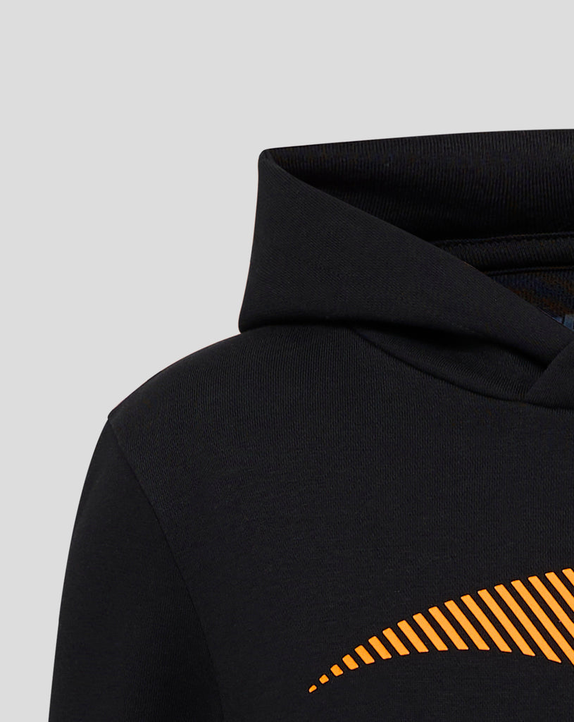 McLaren F1 Kids Lando Norris Hoodie- Youth Black Hoodies McLaren-Castore 