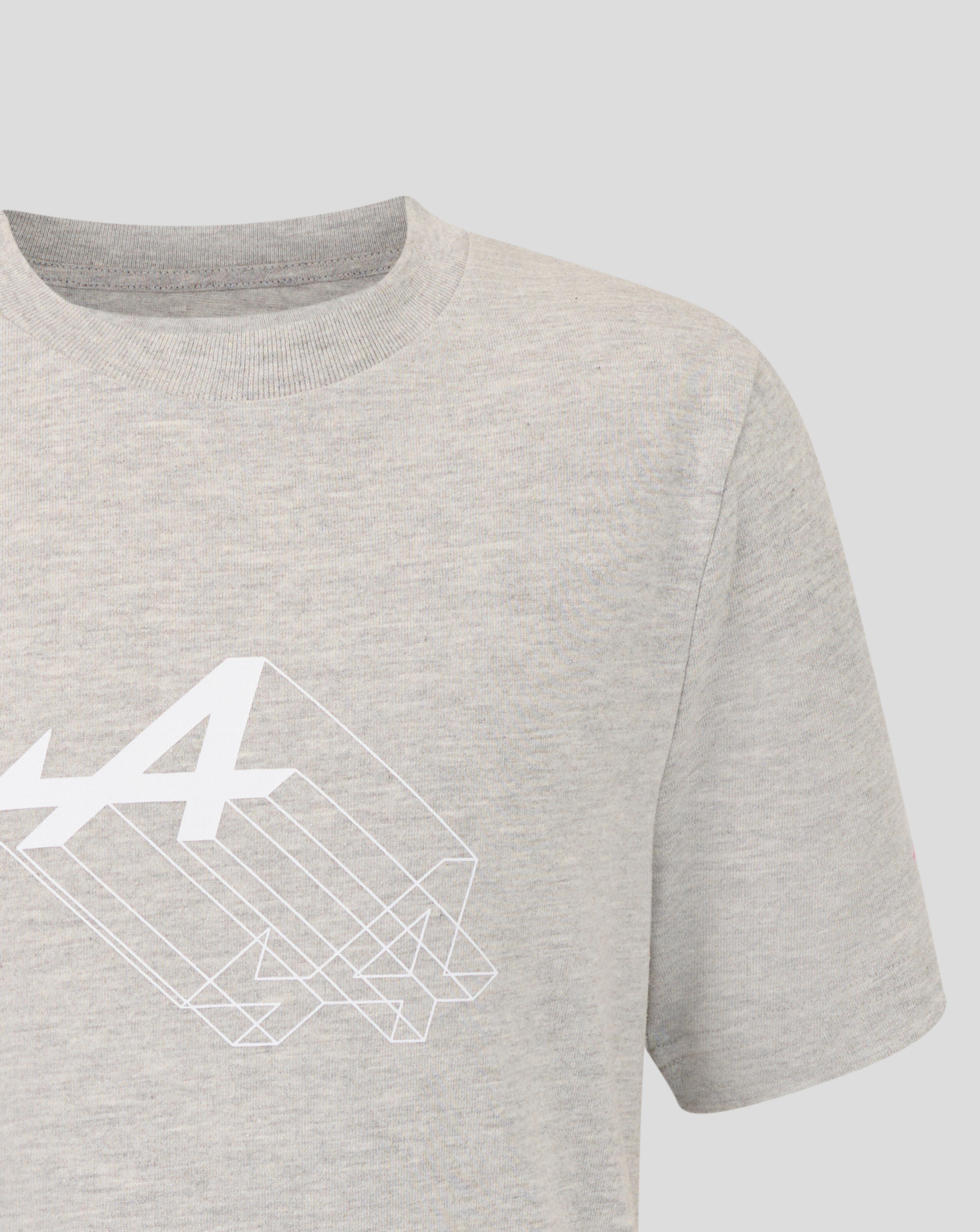 Alpine Racing F1 Kids 'A' Graphic T-Shirt - Youth Grey