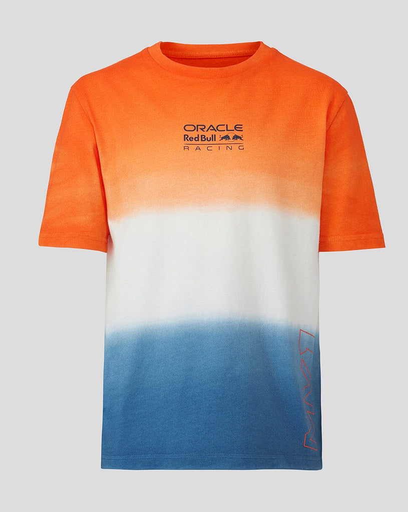 Red Bull Racing F1 Kids Max Verstappen Driver T-Shirt - Exotic Orange/Navy T-shirts Red Bull Racing 
