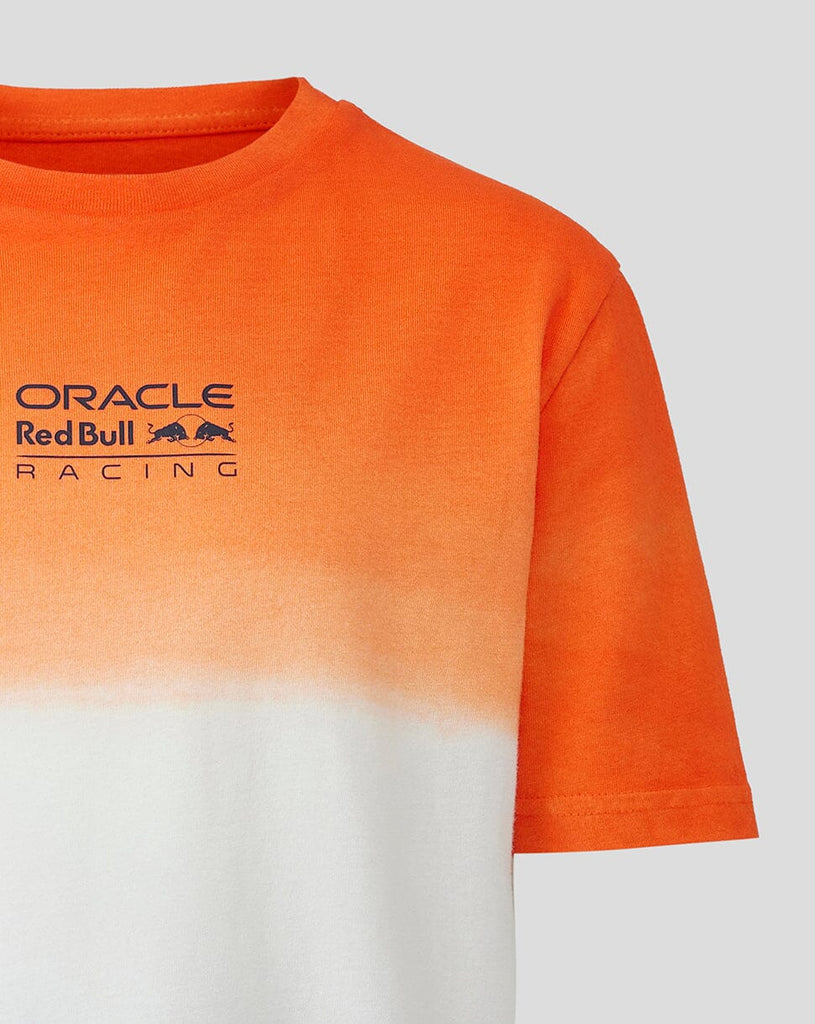 Red Bull Racing F1 Kids Max Verstappen Driver T-Shirt - Exotic Orange/Navy T-shirts Red Bull Racing 