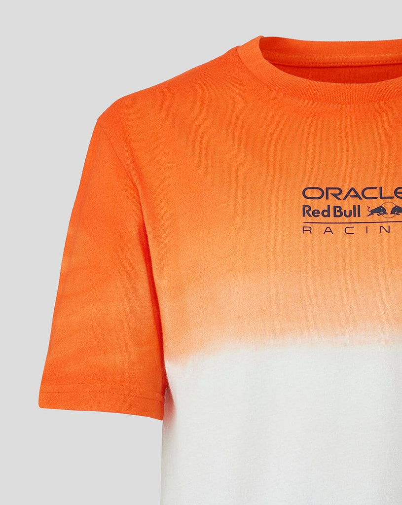 Red Bull Racing F1 Kids Max Verstappen Driver T-Shirt - Exotic Orange/Navy T-shirts Red Bull Racing 