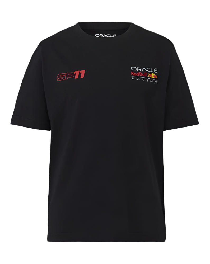 Red Bull Racing F1 Kids Sergio "Checo" Perez T-Shirt - Youth White/Black T-shirts Red Bull Racing S Black 