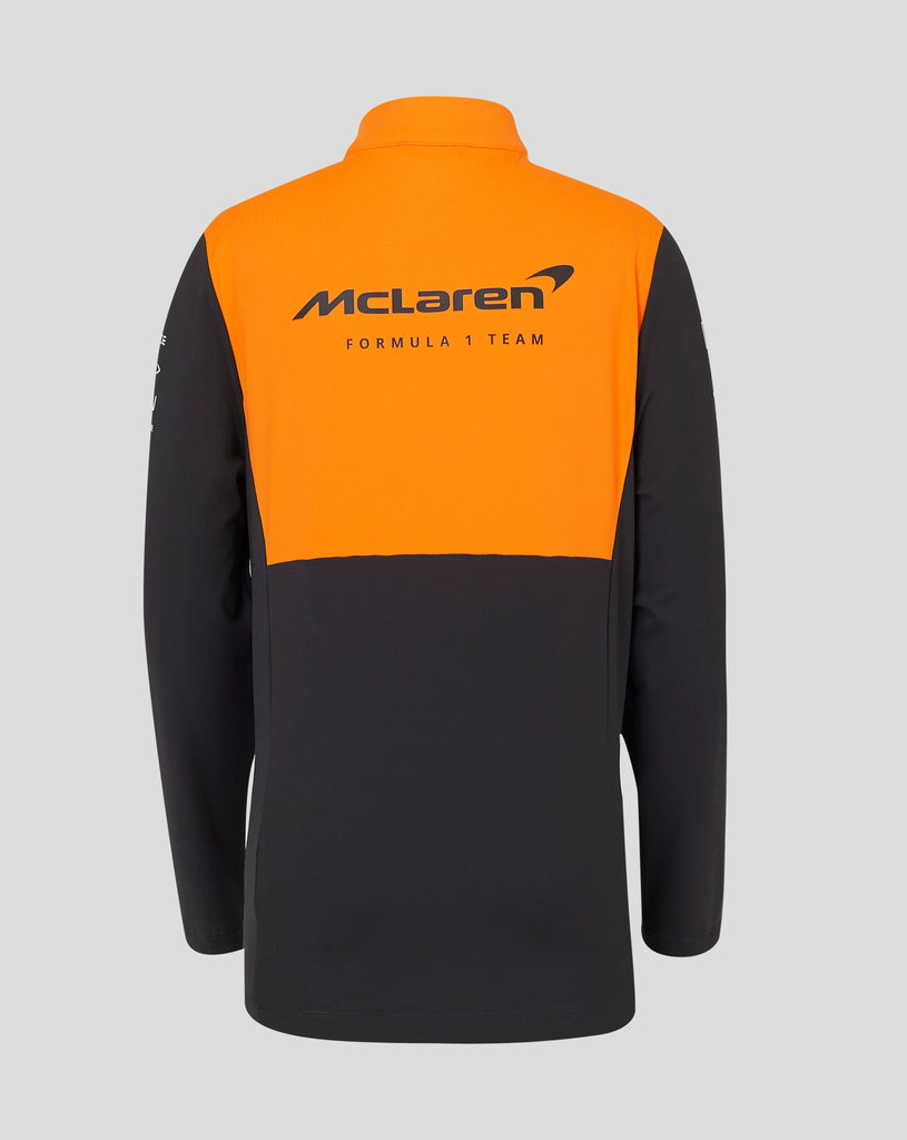 McLaren F1 Kids 2024 Team 1/4 Zip Mid-Layer Top - Youth T-shirts McLaren-Castore 