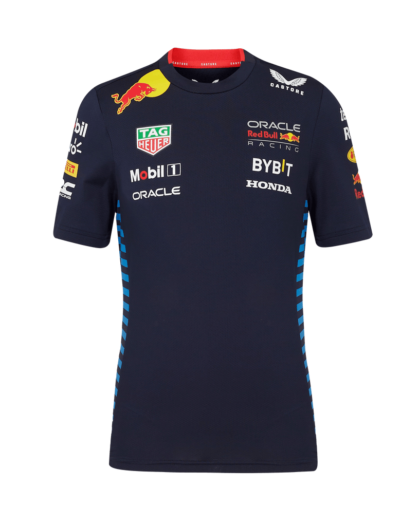 Red Bull Racing F1 Kid's 2024 Team T-Shirt - Youth Navy T-shirts Red Bull Racing 