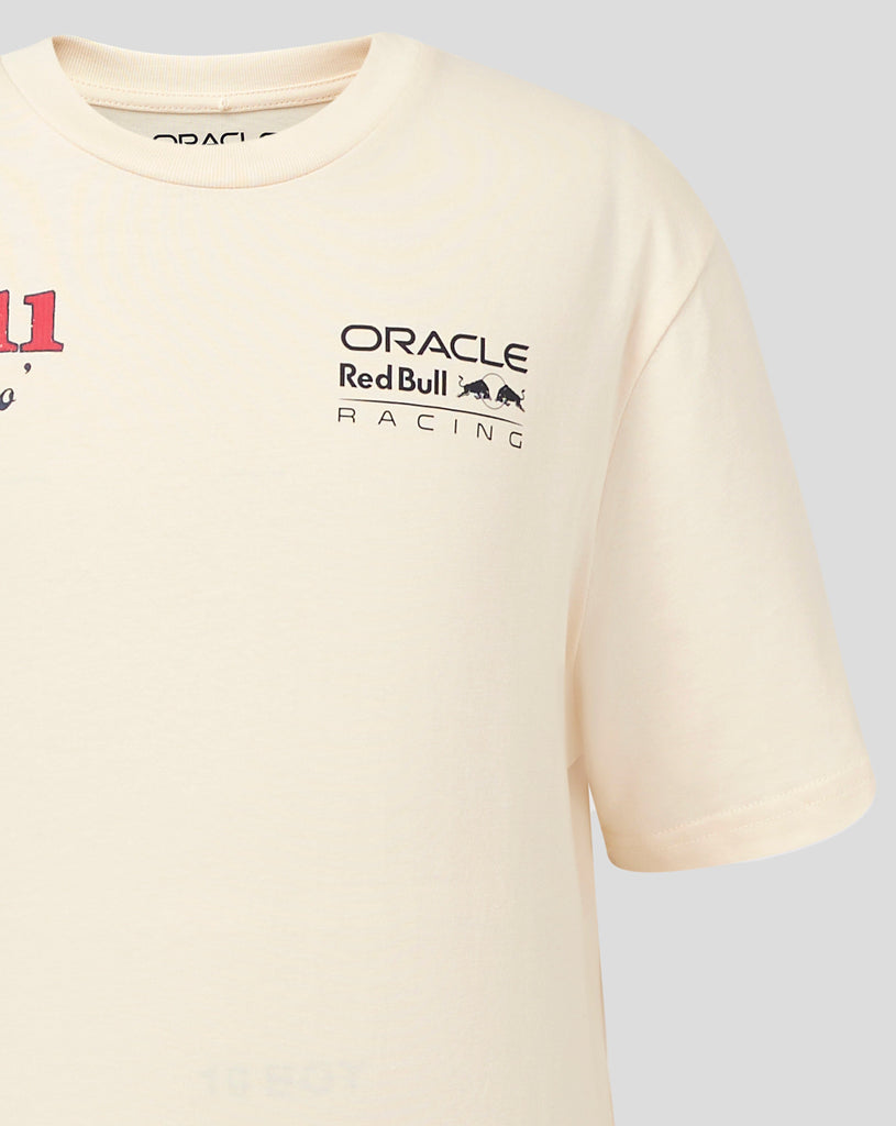 Red Bull Racing F1 Kids Sergio "Checo" Perez Vintage Oversized T-Shirt - Youth T-shirts Red Bull Racing 