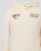 Red Bull Racing F1 Kids Sergio "Checo" Perez Vintage Oversized Hoodie - Youth Off White Hoodies Red Bull Racing 