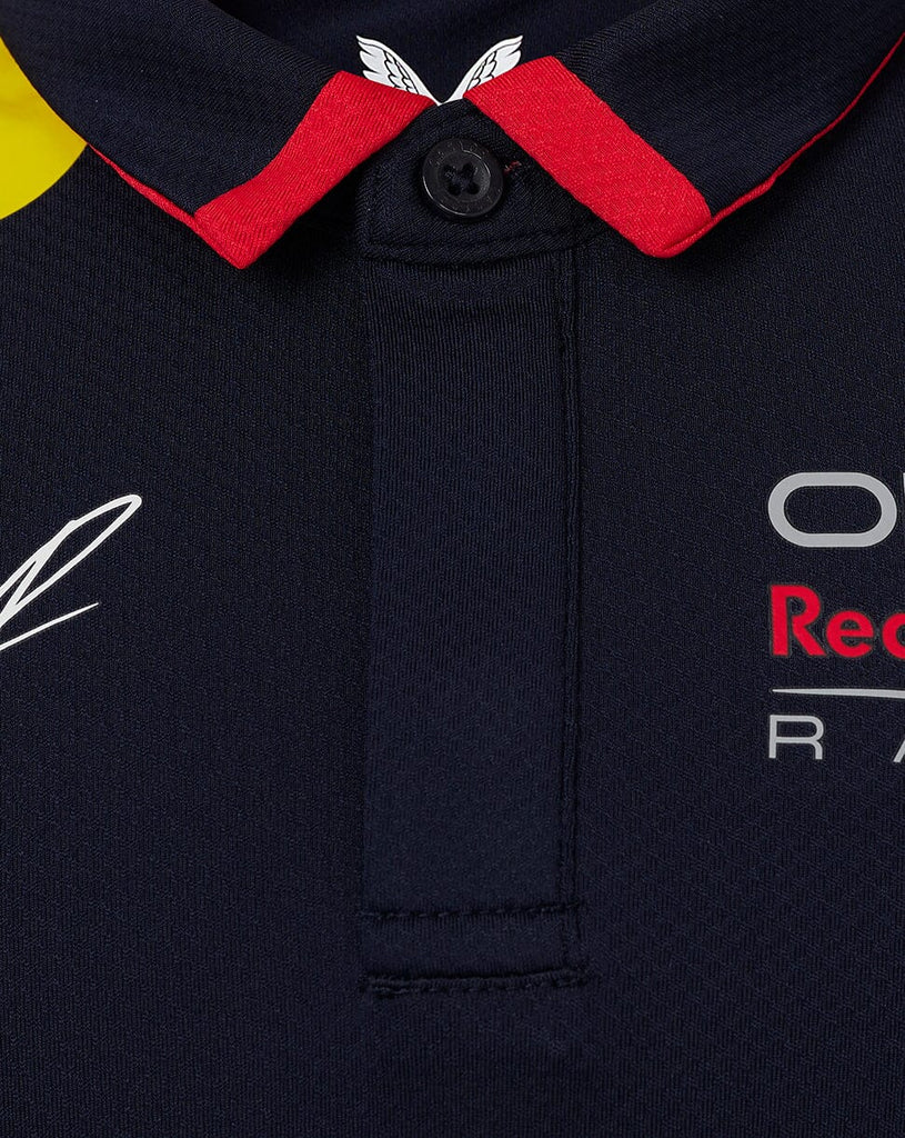 Red Bull Racing F1 Kid's 2024 Sergio "Checo" Perez Team Polo Shirt- Youth Navy Polos Red Bull Racing 