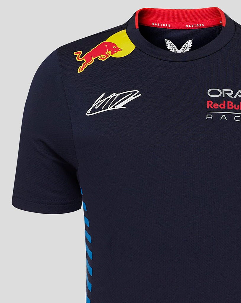 Red Bull Racing F1 Kid's 2024 Max Verstappen Team T-Shirt - Youth Navy T-shirts Red Bull Racing 