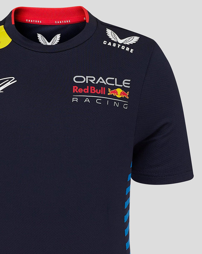 Red Bull Racing F1 Kid's 2024 Max Verstappen Team T-Shirt - Youth Navy T-shirts Red Bull Racing 