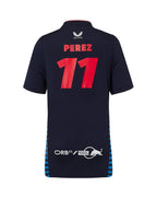 Red Bull Racing F1 Kid's 2024 Sergio "Checo" Perez Team T-Shirt- Youth Navy T-shirts Red Bull Racing 