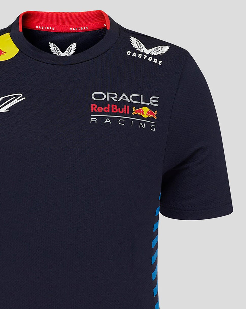 Red Bull Racing F1 Kid's 2024 Sergio "Checo" Perez Team T-Shirt- Youth Navy T-shirts Red Bull Racing 