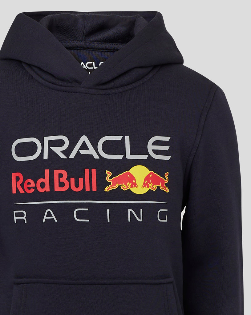 Red Bull Racing F1 Kids Color Overhead Hoodie -Youth Navy Hoodies Red Bull Racing 