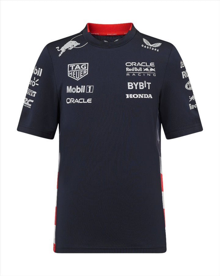Red Bull Racing F1 Kids 2024 Special Edition America Race Team T-Shirt- Youth Navy T-shirts Red Bull Racing 