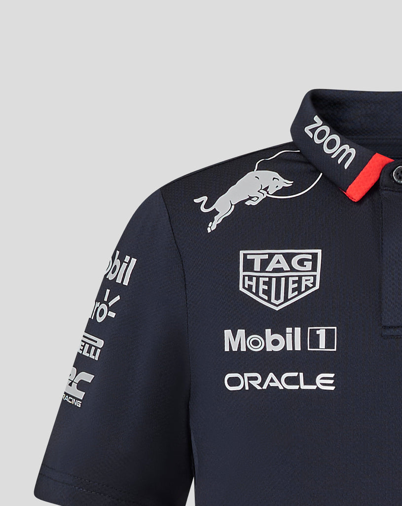 Red Bull Racing F1 Kids 2024 Special Edition America Race Team Polo Shirt- Youth Navy Polos Red Bull Racing 