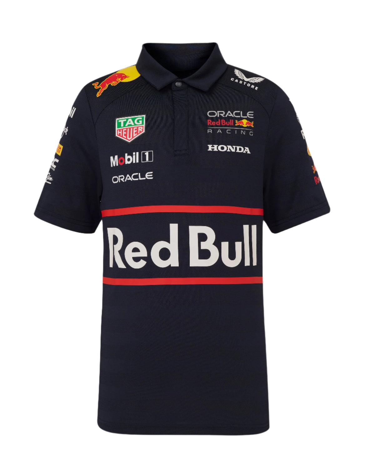 Red Bull Racing F1 Kid's 2025 Team Polo- Youth Navy Polos Red Bull Racing 