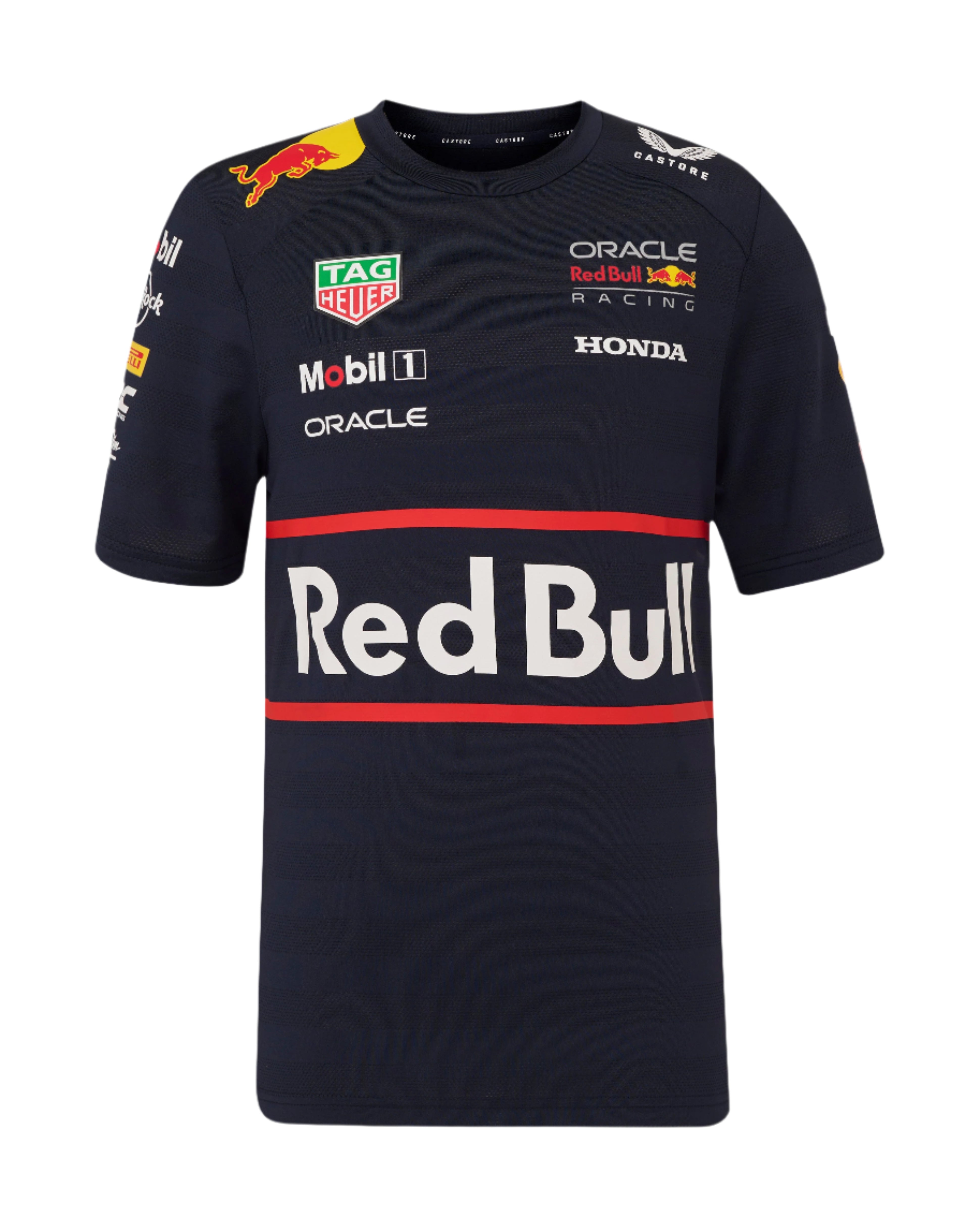Red Bull Racing F1 Kid's 2025 Team T-Shirt - Youth Navy T-shirts Red Bull Racing 