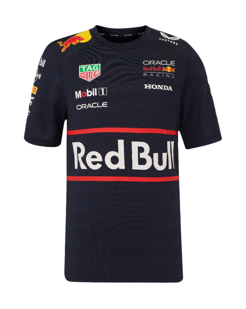 Red Bull Racing F1 Kid's 2025 Team T-Shirt - Youth Navy T-shirts Red Bull Racing 