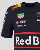 Red Bull Racing F1 Kid's 2025 Team T-Shirt - Youth Navy T-shirts Red Bull Racing 