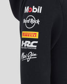 Red Bull Racing F1 Kid's 2025 Team Full Zip Hoodie- Youth Navy Hoodies Red Bull Racing 