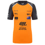 McLaren F1 Kids 2025 Oscar Piastri Team Set Up T-Shirt- Youth Papaya/Phantom T-shirts McLaren-Castore S Orange 