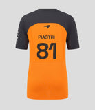 McLaren F1 Kids 2025 Oscar Piastri Team Set Up T-Shirt- Youth Papaya/Phantom T-shirts McLaren-Castore 