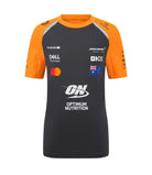 McLaren F1 Kids 2025 Oscar Piastri Team Set Up T-Shirt- Youth Papaya/Phantom T-shirts McLaren-Castore S Dark Gray 