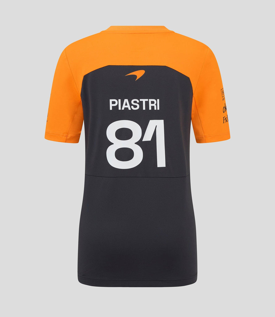 McLaren F1 Kids 2025 Oscar Piastri Team Set Up T-Shirt- Youth Papaya/Phantom T-shirts McLaren-Castore 