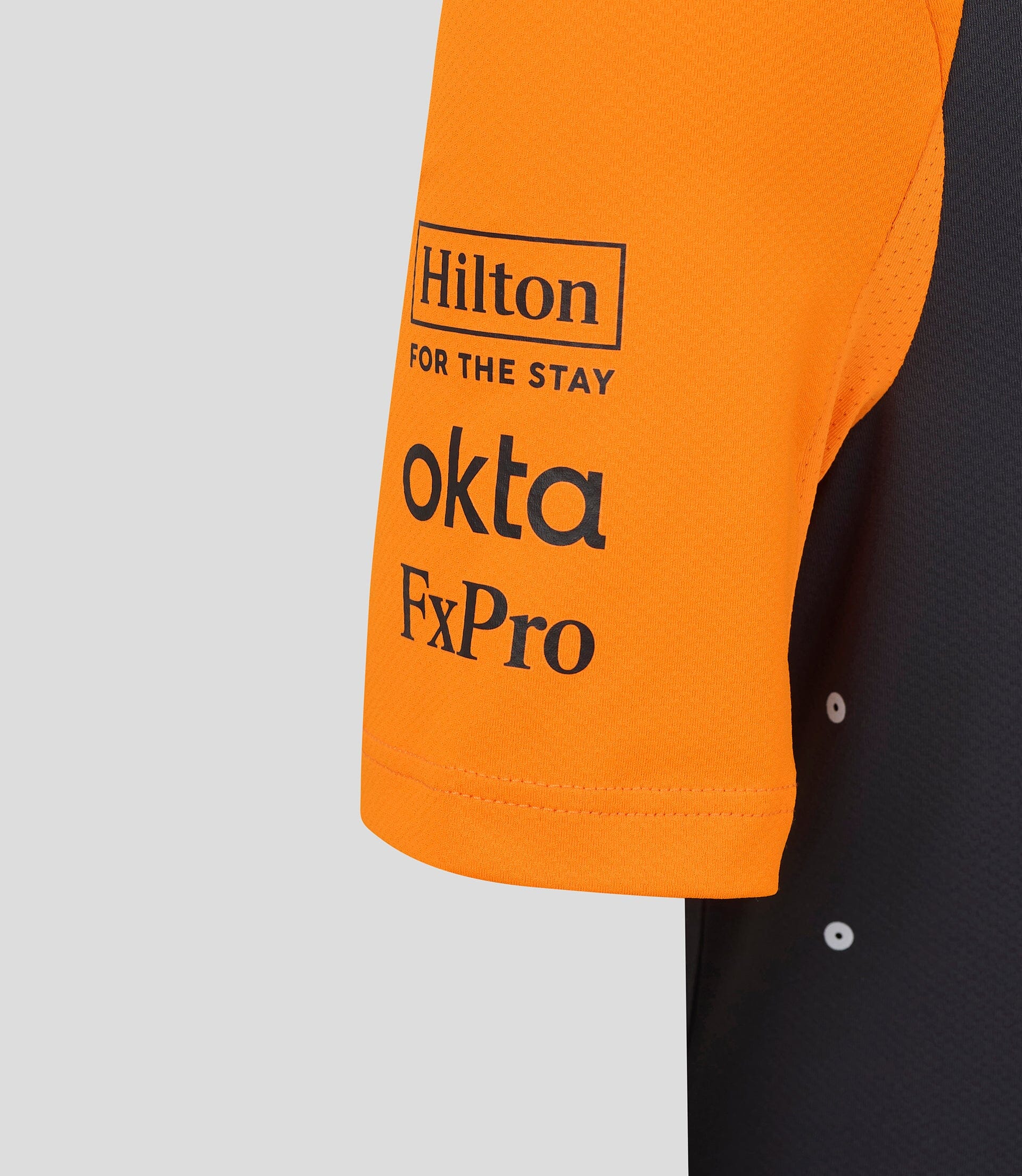 McLaren F1 Kids 2025 Oscar Piastri Team Set Up T-Shirt- Youth Papaya/Phantom T-shirts McLaren-Castore 