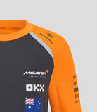 McLaren F1 Kids 2025 Oscar Piastri Team Set Up T-Shirt- Youth Papaya/Phantom T-shirts McLaren-Castore 