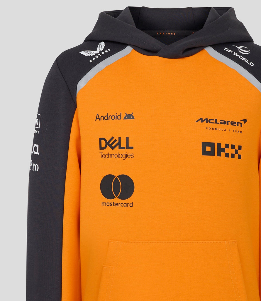 McLaren F1 Kids 2025 Team Hoodie - Youth Hoodies McLaren-Castore 
