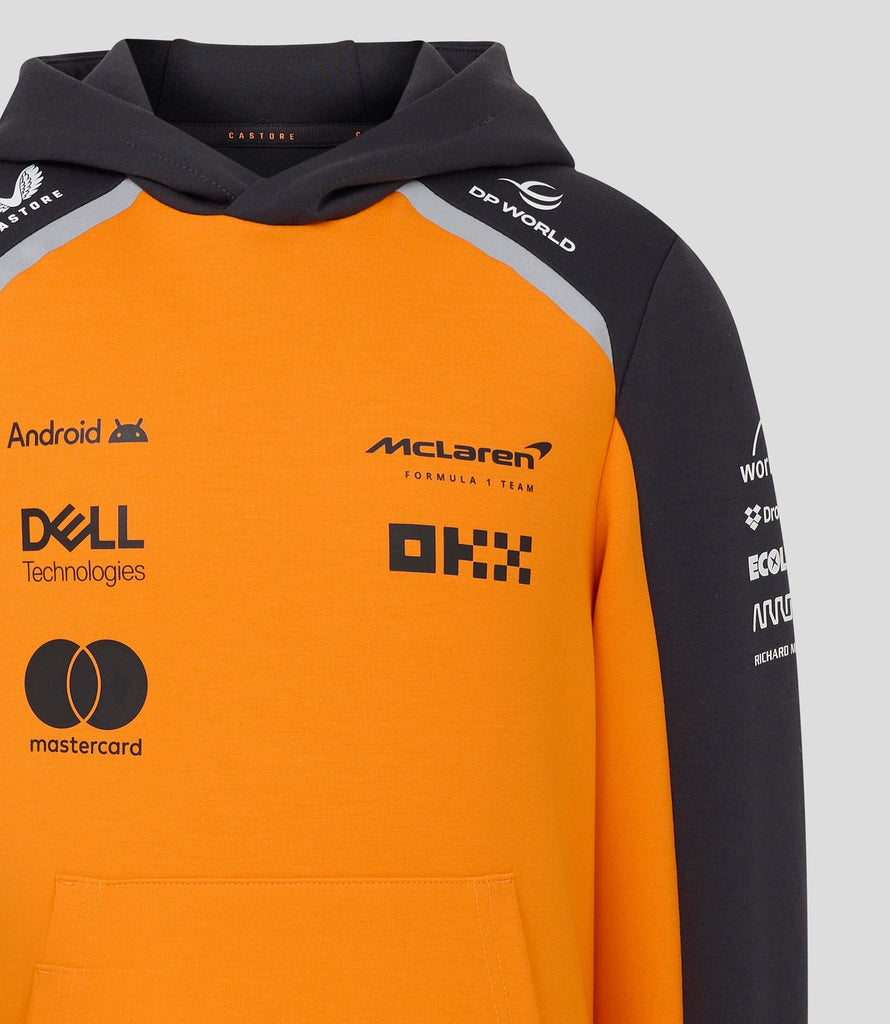 McLaren F1 Kids 2025 Team Hoodie - Youth Hoodies McLaren-Castore 