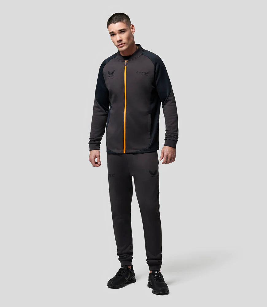 McLaren F1 Men's Active Dual Brand Track Jacket - Phantom Jackets McLaren-Castore 