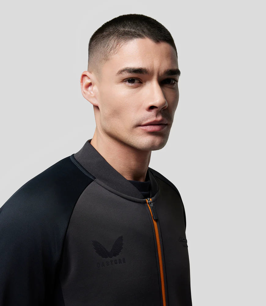 McLaren F1 Men's Active Dual Brand Track Jacket - Phantom Jackets McLaren-Castore 