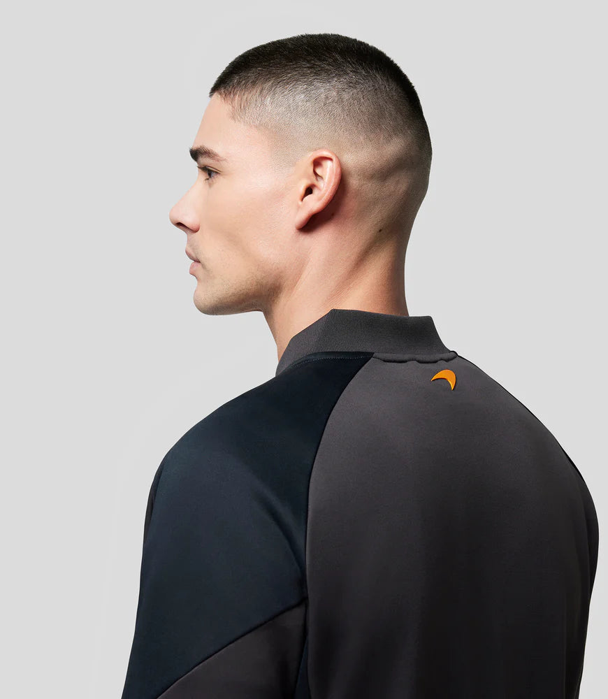 McLaren F1 Men's Active Dual Brand Track Jacket - Phantom Jackets McLaren-Castore 