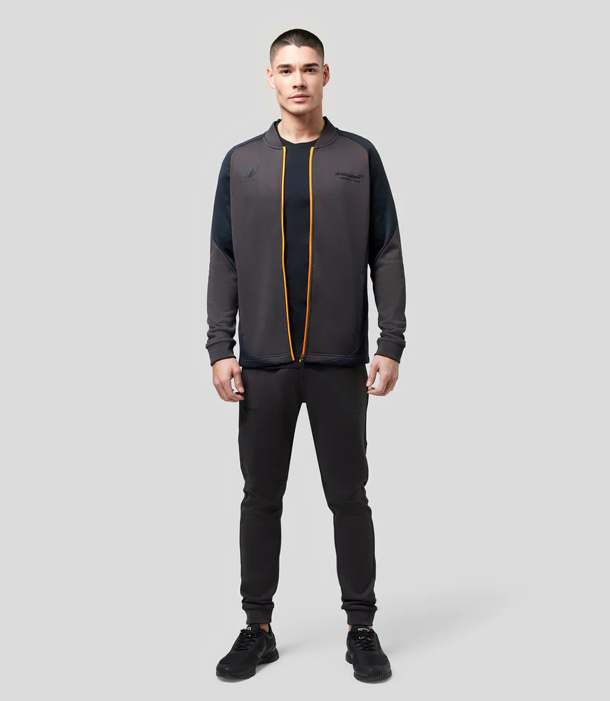 McLaren F1 Men's Active Dual Brand Track Jacket - Phantom Jackets McLaren-Castore 