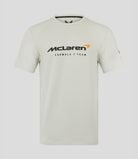 McLaren F1 Men's Lifestyle T-Shirt- Black/Dark Gray/Light Gray/Papaya/Blue/White T-shirts McLaren-Castore S Light Gray 