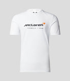 McLaren F1 Men's Lifestyle T-Shirt- Black/Dark Gray/Light Gray/Papaya/Blue/White T-shirts McLaren-Castore S White 