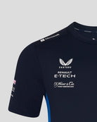 Alpine Racing F1 2025 Men's Team T-Shirt- Navy T-shirts Alpine 