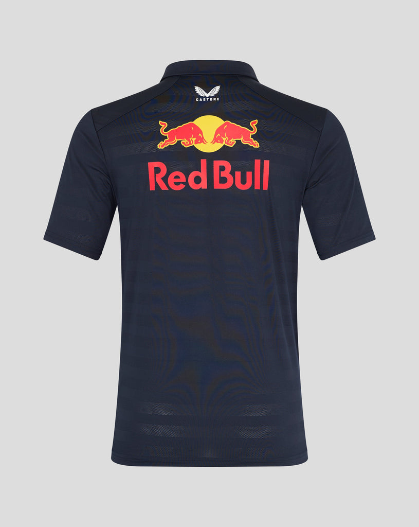 Red Bull Racing F1 Men's 2025 Max Verstappen Team Polo Shirt- Navy Polos Red Bull Racing 