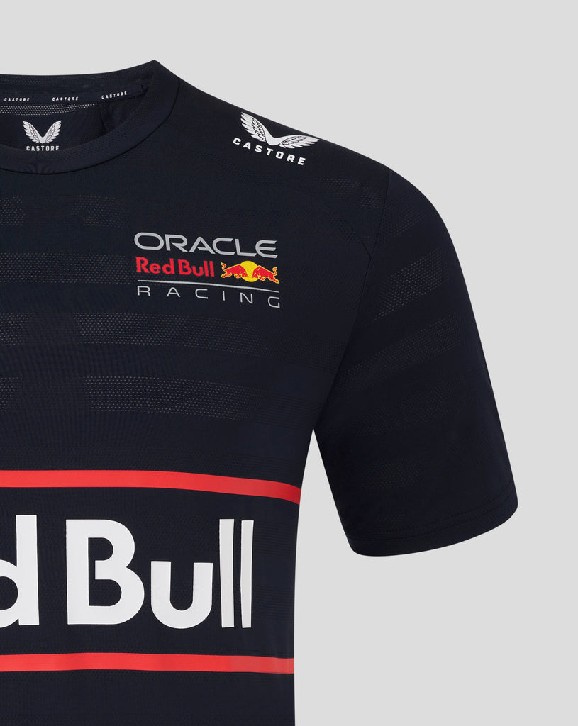 Red Bull Racing F1 Men's 2025 Max Verstappen Team T-Shirt- Navy T-shirts Red Bull Racing 
