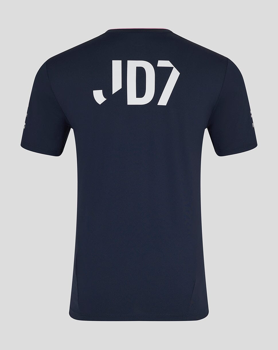 Alpine Racing F1 2025 Men's Jack Doohan Team T-Shirt- Navy T-shirts Alpine 
