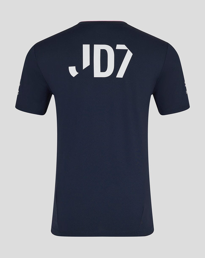 Alpine Racing F1 2025 Men's Jack Doohan Team T-Shirt- Navy T-shirts Alpine 
