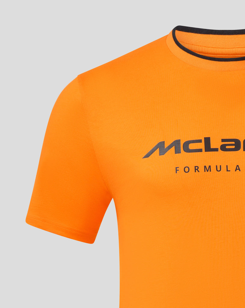 McLaren F1 Men's Core Essentials Logo T-Shirt - White/Black/Orange/Green/Pink T-shirts McLaren-Castore 