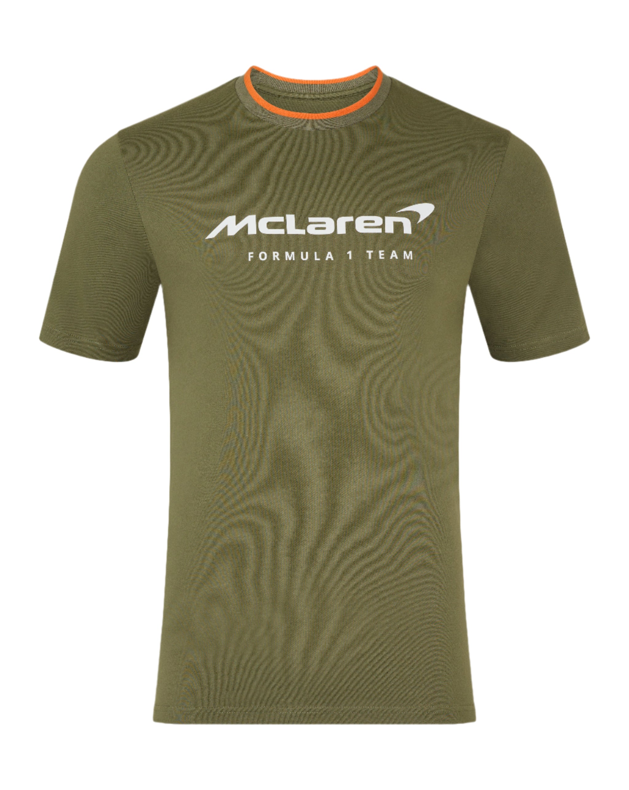McLaren F1 Men's Core Essentials Logo T-Shirt - Black/Orange/Green